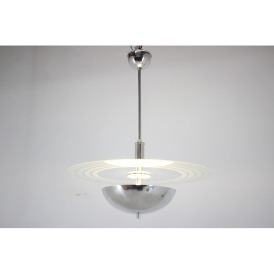 Image 1 of Lustre Vintage Art Déco, Tchécoslovaquie 1930