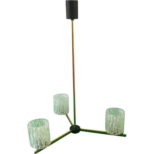 Lampe suspendue Mid Century par Arlus