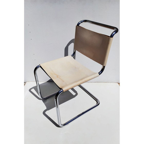 Image 1 of Chaise en cuir S33 vintage 1970