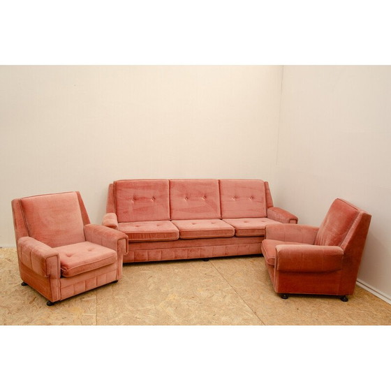 Image 1 of Ensemble salon vintage pour Up Závody, Tchécoslovaquie 1980