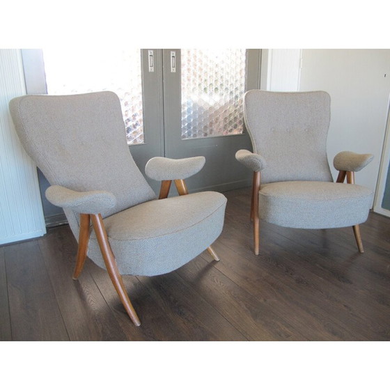 Image 1 of Chaise longue 105 Mid Century par Theo Ruth pour Artifort - années 1950