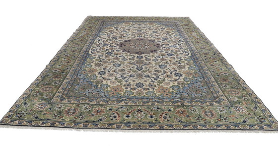 Image 1 of Tapis persan original noué à la main Isfahan Fin 400 X 280 cm