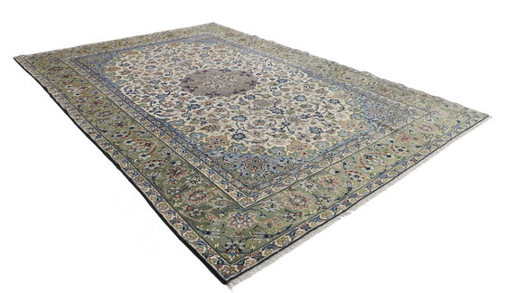 Image 1 of Tapis persan original noué à la main Isfahan Fin 400 X 280 cm