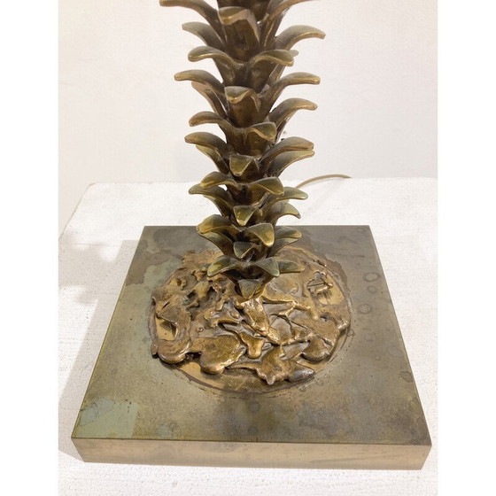 Image 1 of Lampe de table vintage en laiton