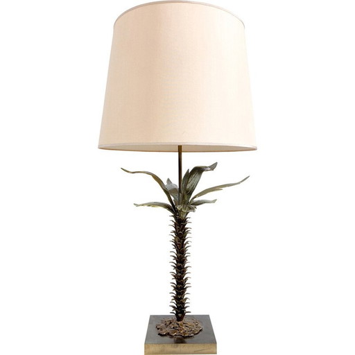 Lampe de table vintage en laiton
