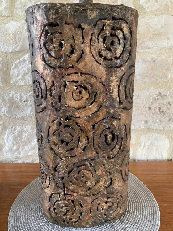 Image 1 of Lampes de table brutalistes par Irv Bramberg, 1960, ensemble de 2