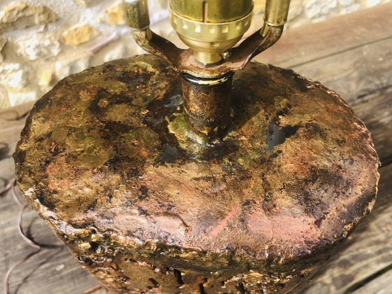 Image 1 of Lampes de table brutalistes par Irv Bramberg, 1960, ensemble de 2