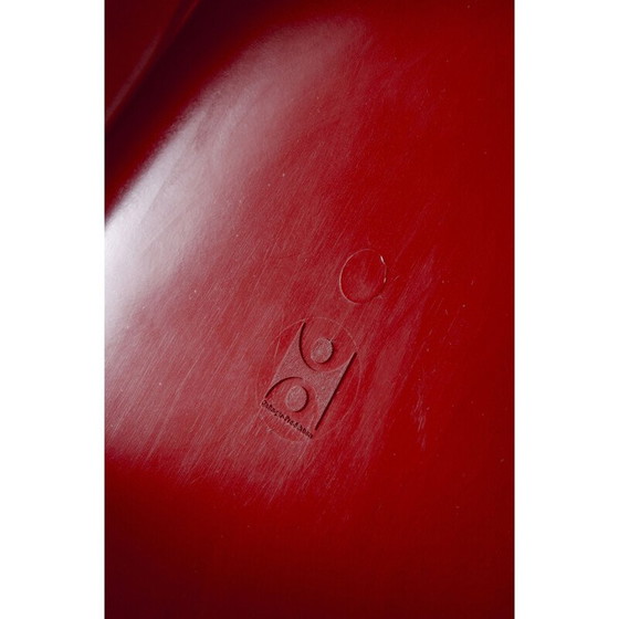 Image 1 of Paire de chaises rouges vintage de Helmut Bätzner pour Bofinger, 1964