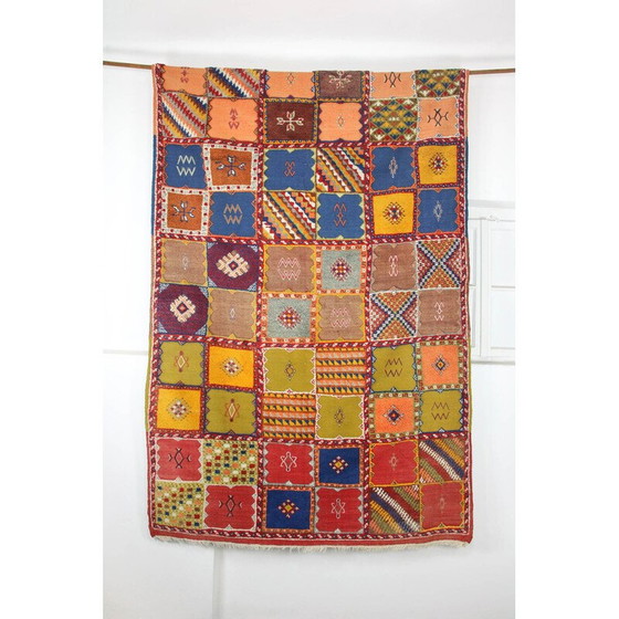 Image 1 of Tapis turc vintage coloré