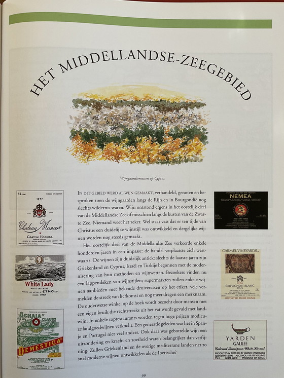 Image 1 of Wijnatlas Couverture rigide