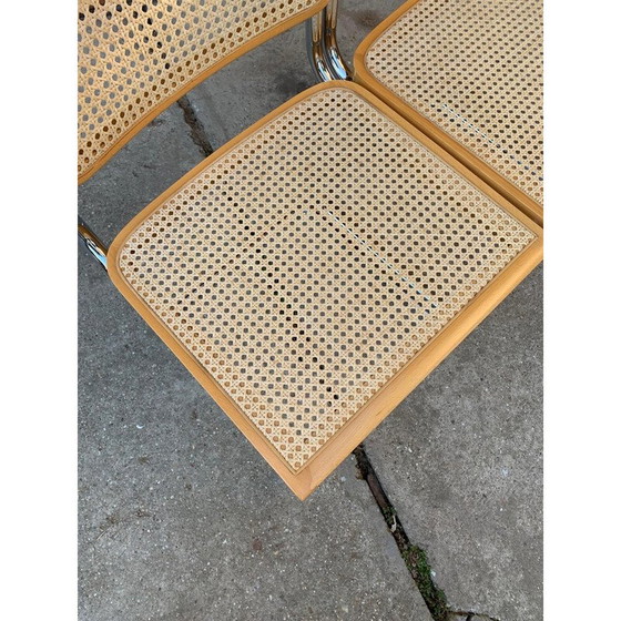 Image 1 of Paire de chaises Cesca de Marcel Breuer, datant du milieu du siècle dernier