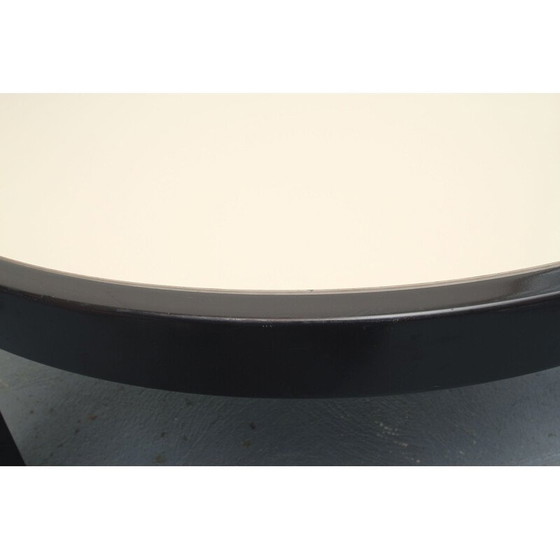 Image 1 of Table basse vintage en bois blanc et brun, 1970