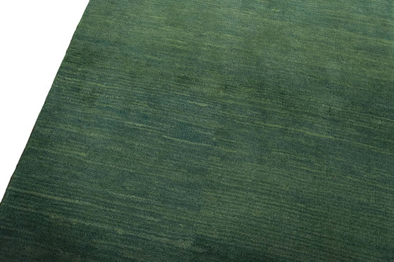 Image 1 of Tapis nomade Gabbeh noué à la main - 189 X 121 cm - Vert naturel