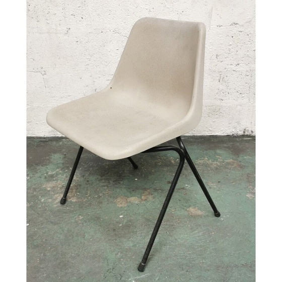 Image 1 of 4 chaises vintage de Robin Day Polyprop