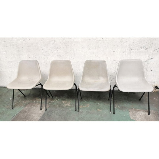 Image 1 of 4 chaises vintage de Robin Day Polyprop