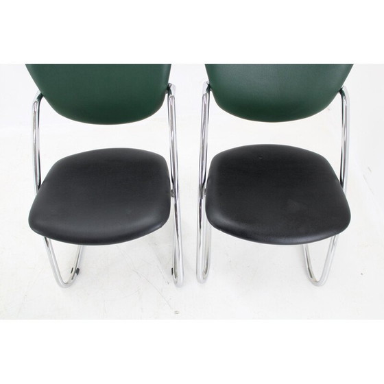 Image 1 of Paire de fauteuils italiens vintage, 1980