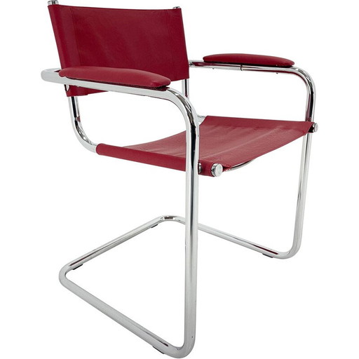 Fauteuil chromé vintage, 1970