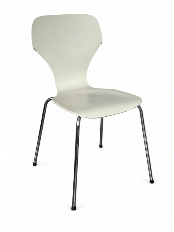 Image 1 of Chaise Vintage Phoenix 1970s Made In Denmark Bucket Chair Butterfly Chair