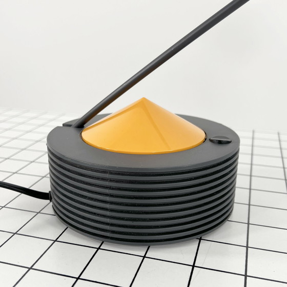 Image 1 of Lampe de bureau Lugano jaune de E Lite, années 1980