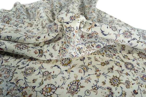 Image 1 of Tapis d'Orient Keshan noué à la main - 400 X 297 cm