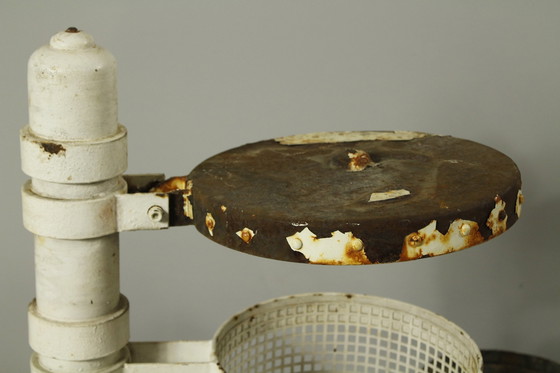 Image 1 of Paire de poubelles publiques en acier, 1970S