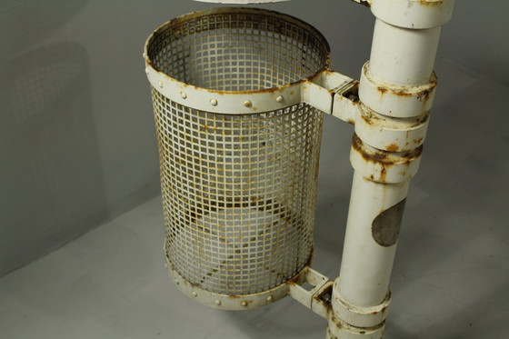 Image 1 of Paire de poubelles publiques en acier, 1970S