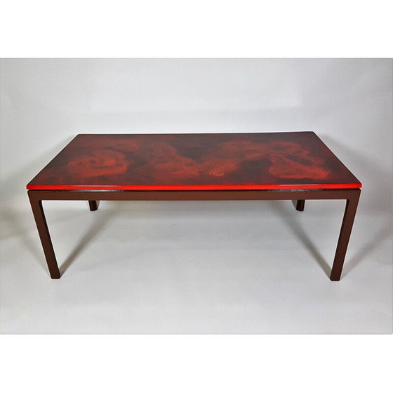 Image 1 of Table basse vintage par Algot Tornemann pour Lars Larssen, 1972