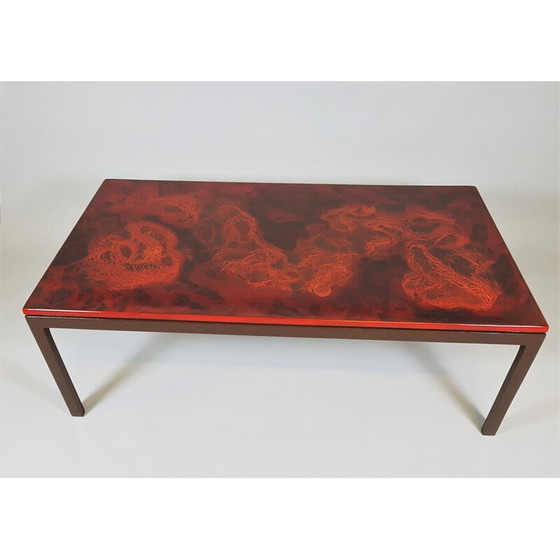 Image 1 of Table basse vintage par Algot Tornemann pour Lars Larssen, 1972