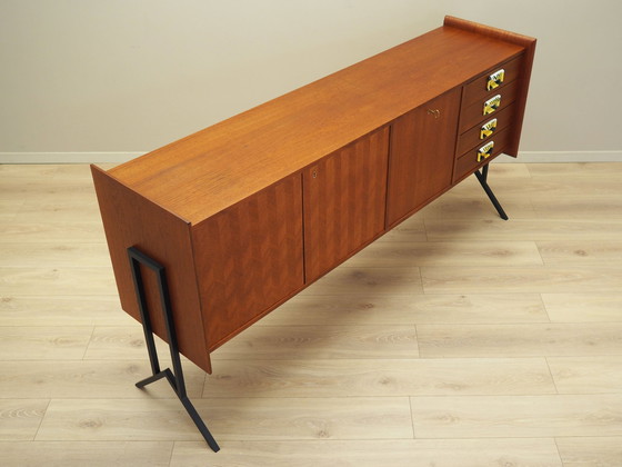 Image 1 of Buffet en teck, Design italien, 1960S, Production : Italie