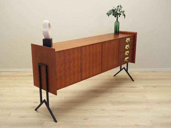 Image 1 of Buffet en teck, Design italien, 1960S, Production : Italie