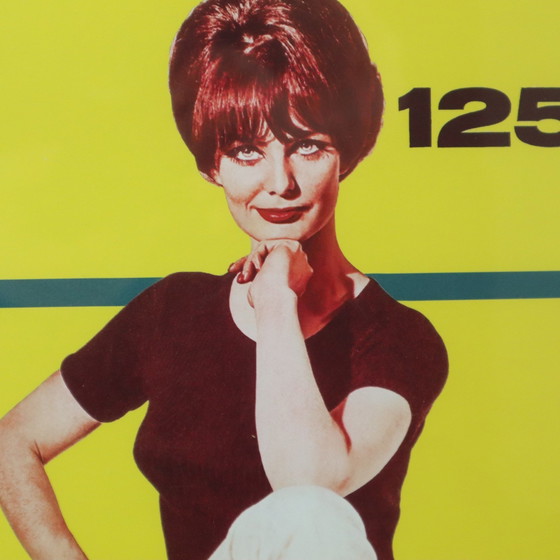 Image 1 of Poster Lambretta vintage encadré