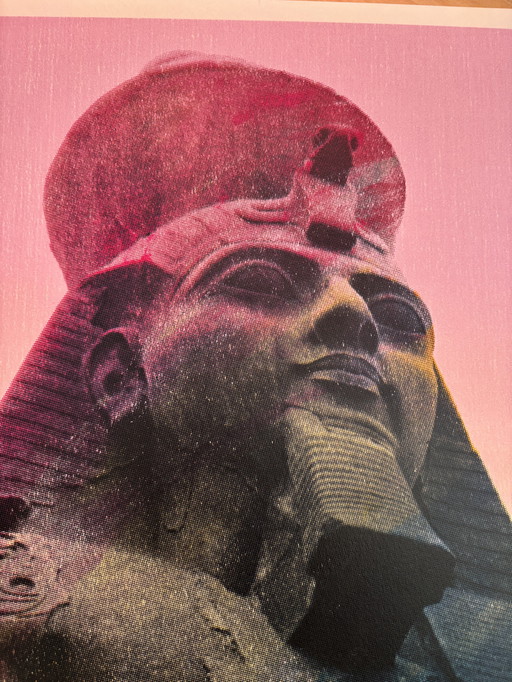 Sérigraphie originale d'un pharaon égyptien