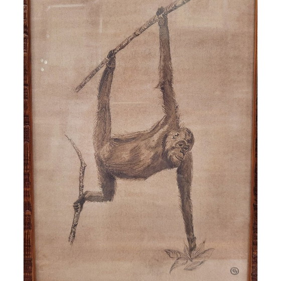 Image 1 of Peinture vintage pour Roche Bobois, France