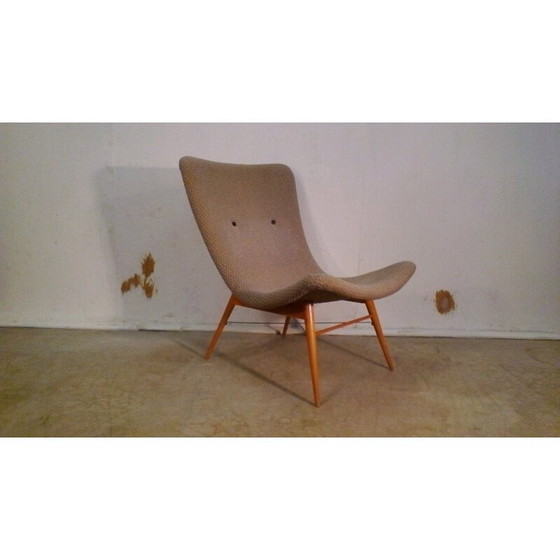 Image 1 of Chaise longue vintage par Miroslav Navratil - années 1950