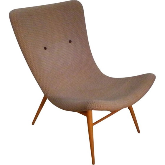 Image 1 of Chaise longue vintage par Miroslav Navratil - années 1950