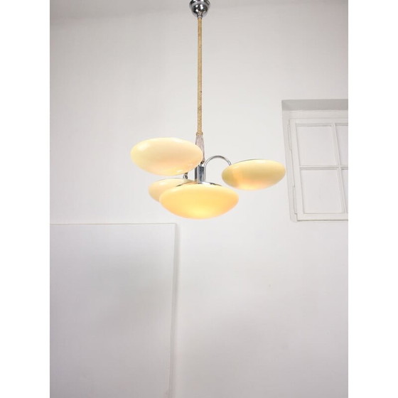 Image 1 of Lustre à grappes Vintage Art Deco, années 1930