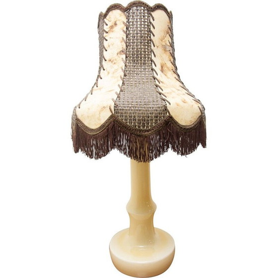 Image 1 of Lampe de table vintage en forme de champignon, Tchécoslovaquie 1930