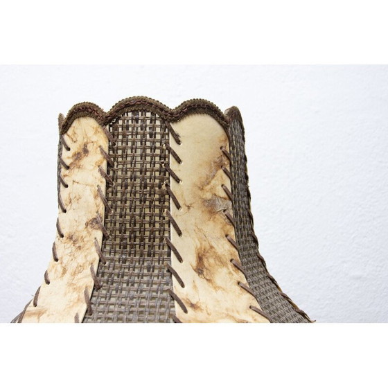 Image 1 of Lampe de table vintage en forme de champignon, Tchécoslovaquie 1930