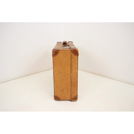 Image 1 of Valise en cuir du milieu du siècle, Allemagne années 1950