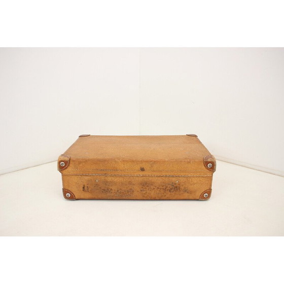 Image 1 of Valise en cuir du milieu du siècle, Allemagne années 1950