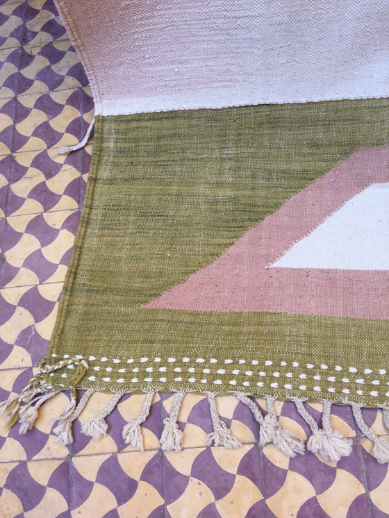 Image 1 of Tapis Kilim Boujaad Berbère 246 X 153 Cm