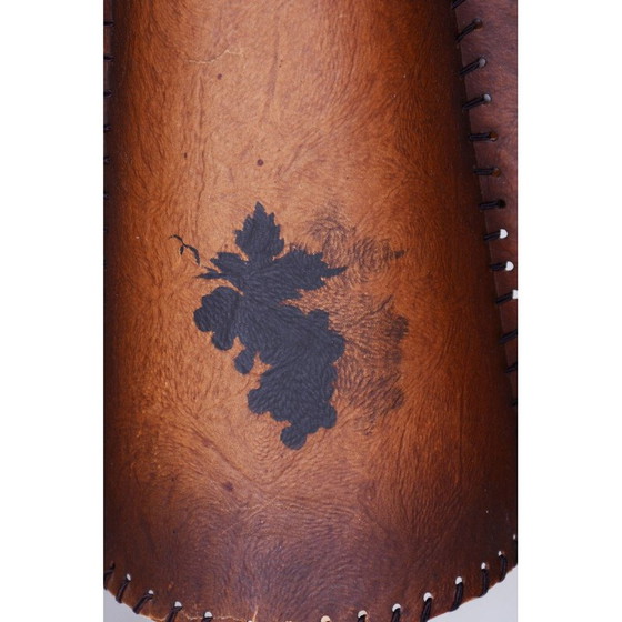 Image 1 of Lampe de table vintage Art Déco en acier chromé et marbre, Tchécoslovaquie 1920