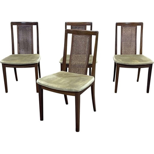 Suite de 4 chaises vintage en teck par G-Plan