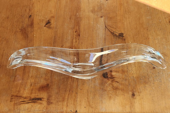 Image 1 of Coupe Allongée en Cristal Baccarat 1950