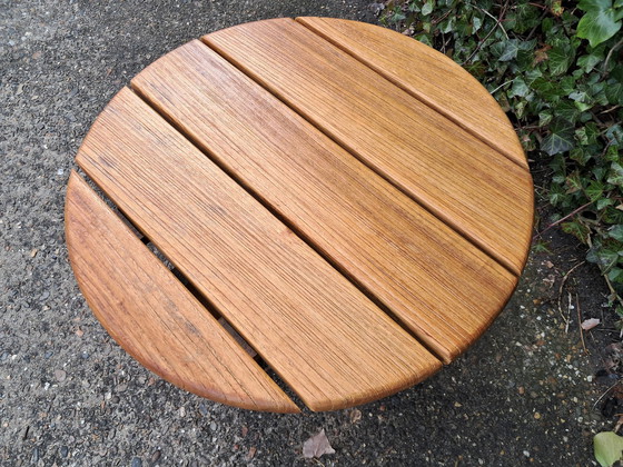 Image 1 of Gloster Table d'appoint en teck 45 cm de diamètre 40 cm de hauteur