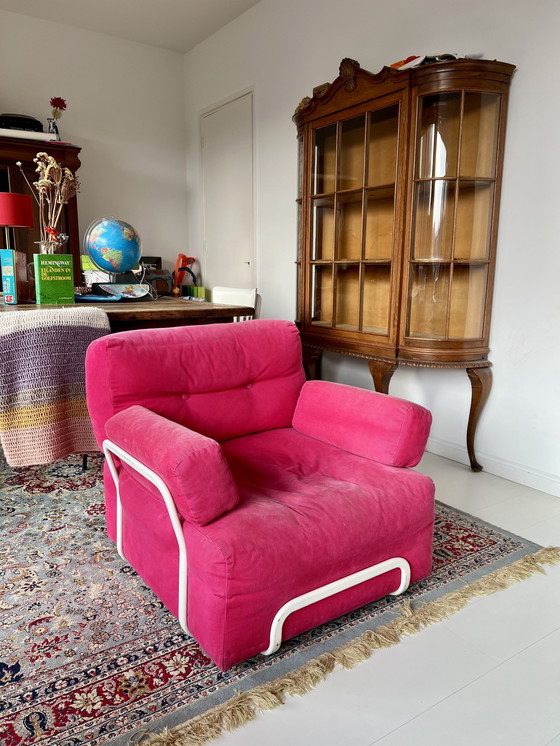 Image 1 of Fauteuil Vintage Rörberg Ikea '70 Pink