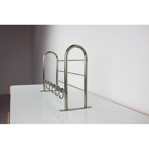 Porte-manteau mural vintage Bauhaus, années 1930