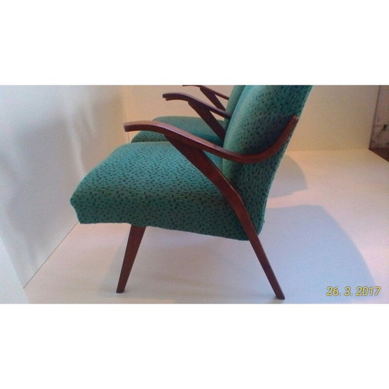 Image 1 of Paire de fauteuils tchèques de style bruxellois - années 1960