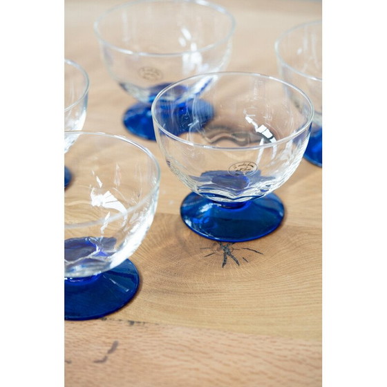 Image 1 of Ensemble de 7 tasses à dessert vintage pour Le Vecchie Fornaci dell'Arno, Italie 1990