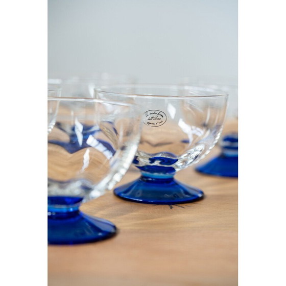 Image 1 of Ensemble de 7 tasses à dessert vintage pour Le Vecchie Fornaci dell'Arno, Italie 1990